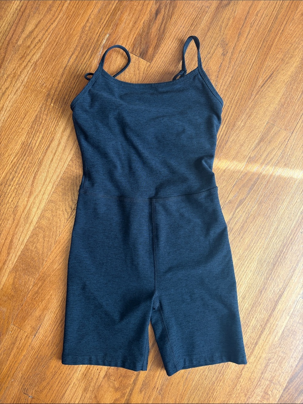 Beyond Yoga shorts onesie